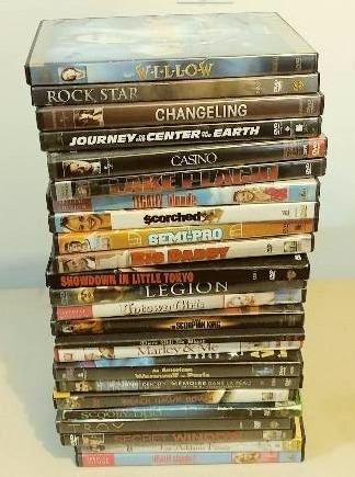 25 DVDs