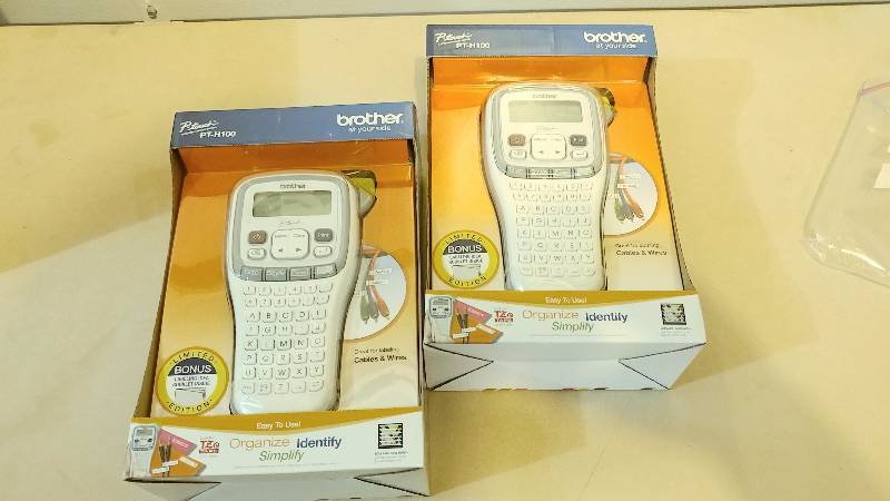 2 Brand New Brother P-Touch Labeling System