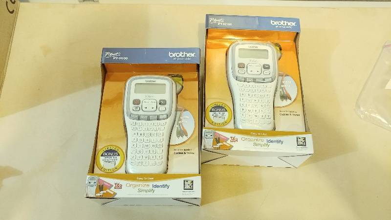 2 Brand New Brother P-Touch Labeling System