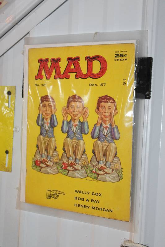 lot 229 image: 1957 Mad Magazine #36 December Wall Art