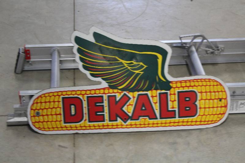 lot 18 image: Dekalb Corn Sign