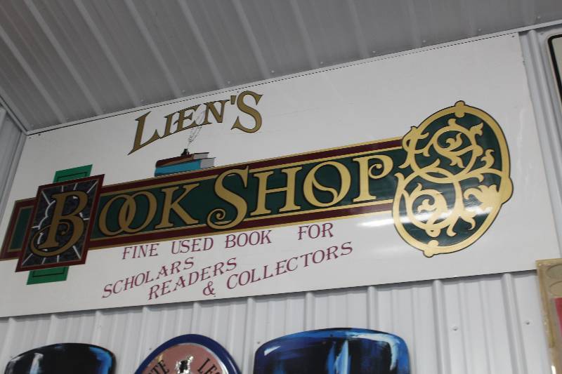 lot 37 image: Liens Bookshop Sign
