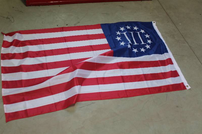 lot 24 image: American Flag Variation