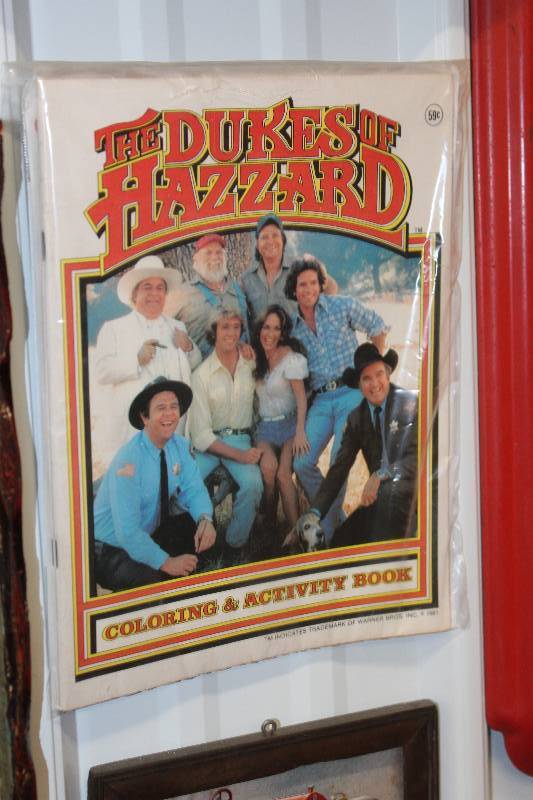 lot 165 image: The Dukes Of Hazzard Coloring & Activity Book