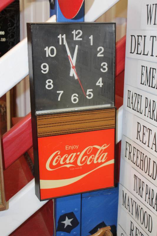 lot 175 image: Enjoy Coca-Cola Wall Clock