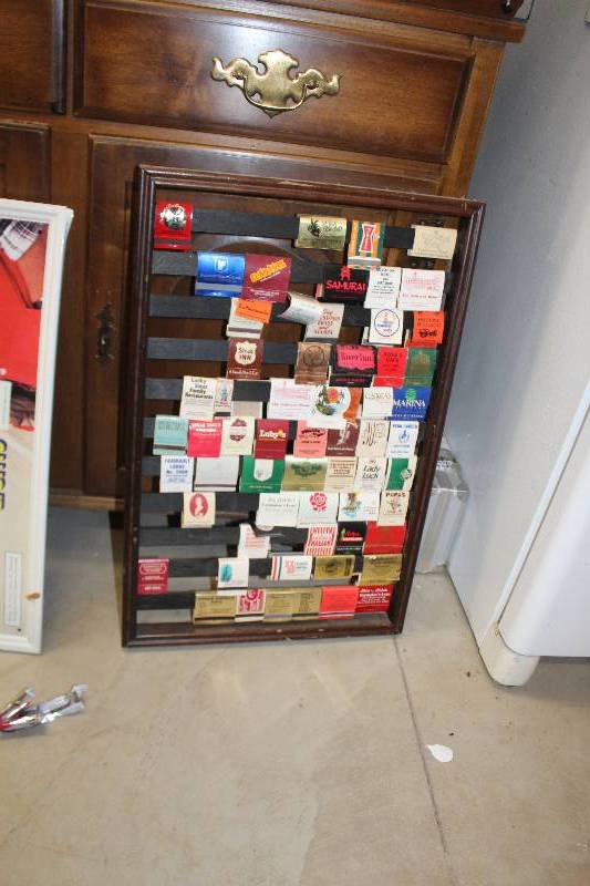 lot 177 image: Match Book Wall Art