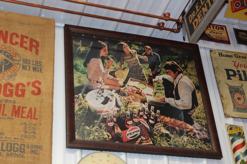 lot 179 image: Pepsi Wall Decoration