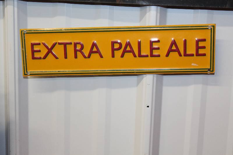 lot 185 image: Extra Pale Ale Sign