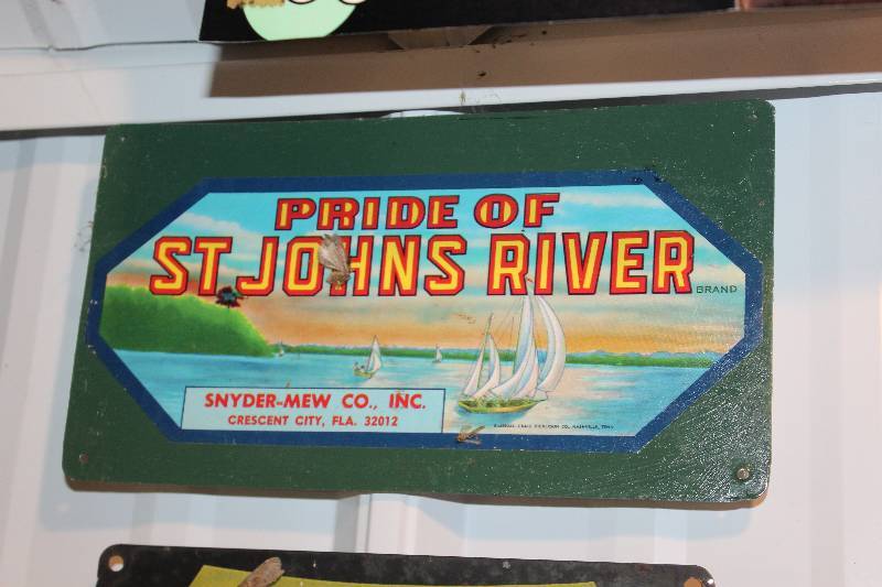 lot 204 image: Pride Of St. Johns River Sign