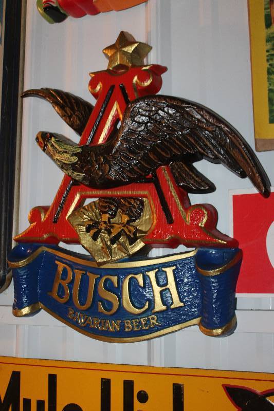 lot 219 image: Busch Beer Wall Decoration