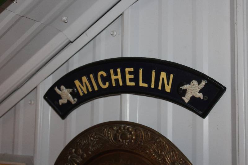 lot 227 image: Michelin Man Sign