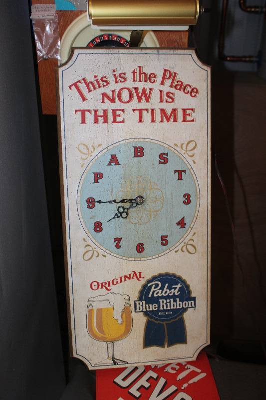 lot 269 image: This Is The Place Now Is The Time Sign