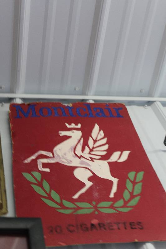 lot 340 image: Montclair Chip Board Sign