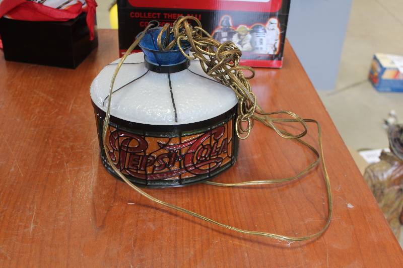 lot 382 image: Pepsi-Cola Hanging Light