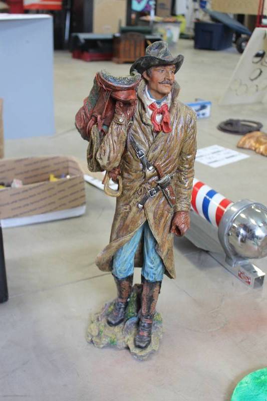lot 384 image: Man Figurine
