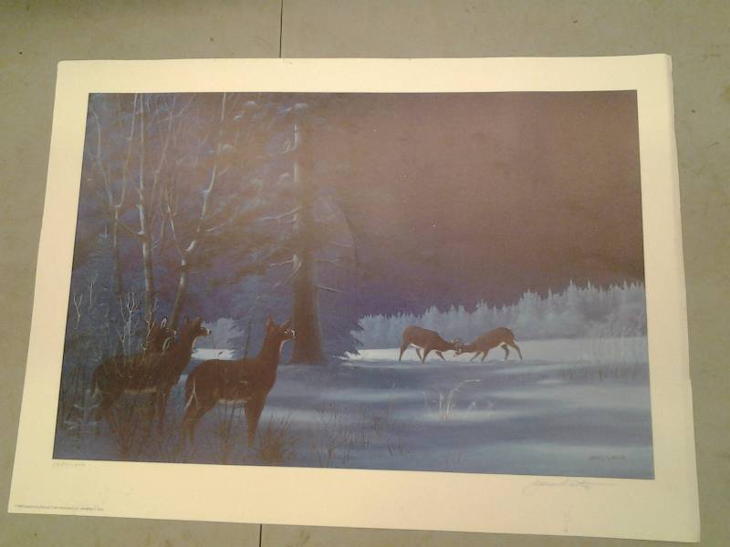 lot 28 image: James Artig Print