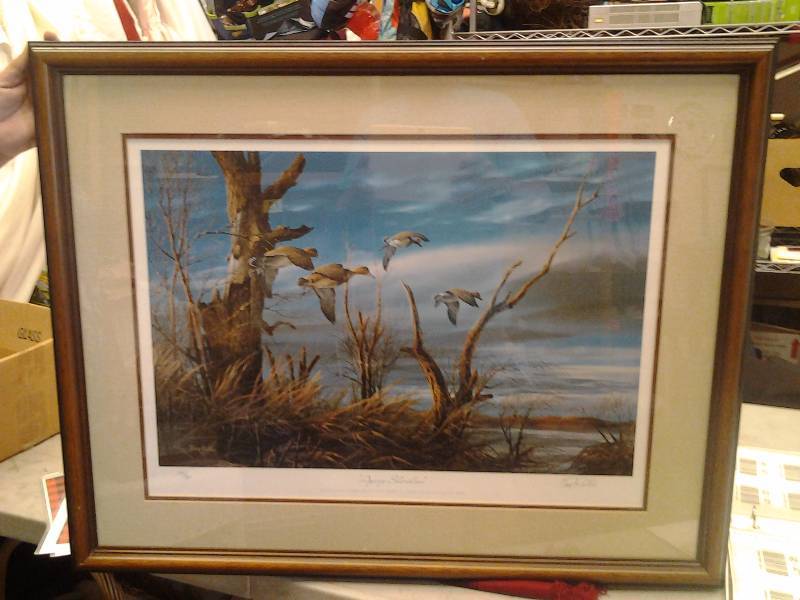 lot 30 image: Terry Redlin Print