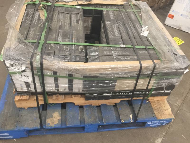 lot 1 image: MS International Onyx Crystal 12 in. x 24 in. Glazed Porcelain Floor and Wall Tile (16 sq. ft.  case) open box never used  13 cases Model # NONXCRY1224P