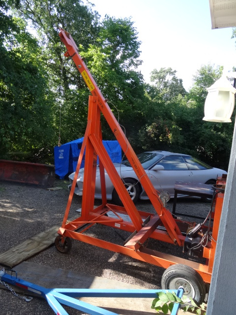 Portable jib crane