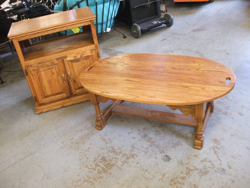 TV STAND AND COFFEE TABLE