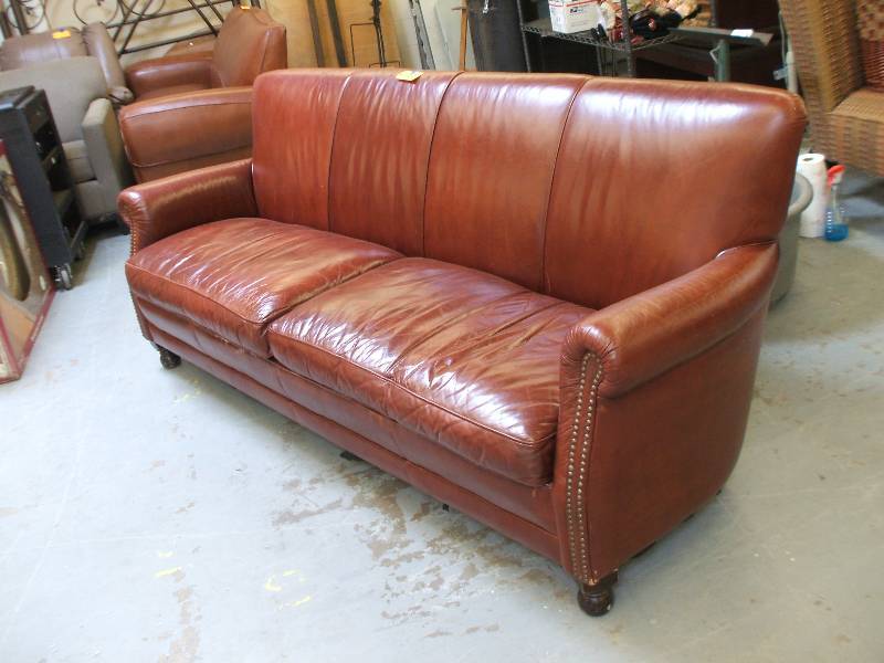 LEATHER SOFA