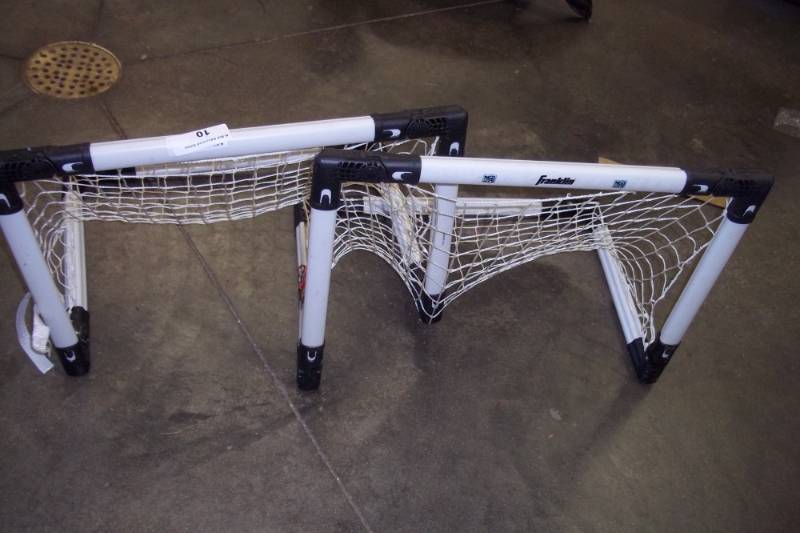 Pair of Small Goalie Nets