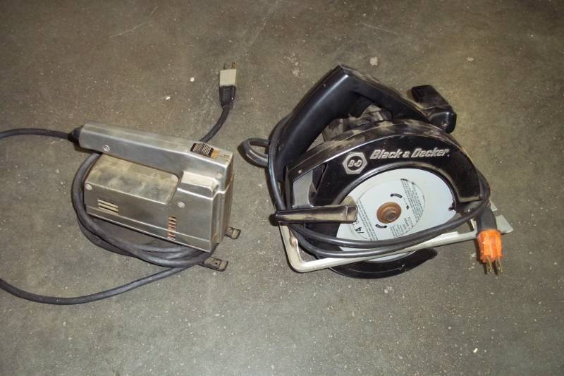 Skill Saw and Jig Saw