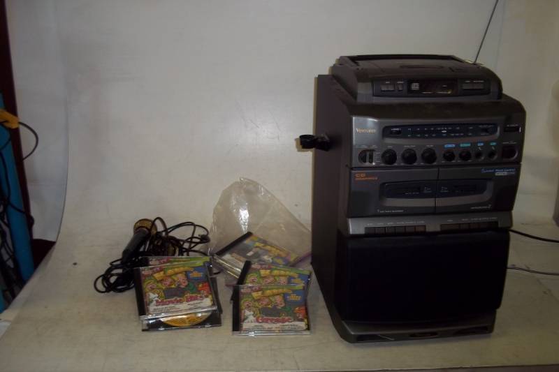 Karaoke Machine with CDs