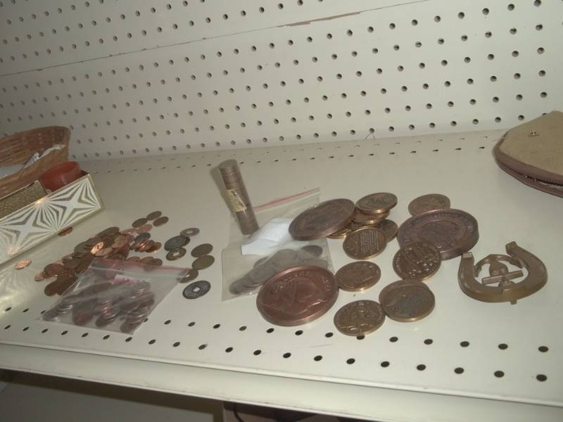 Assorted Coins and Tokens