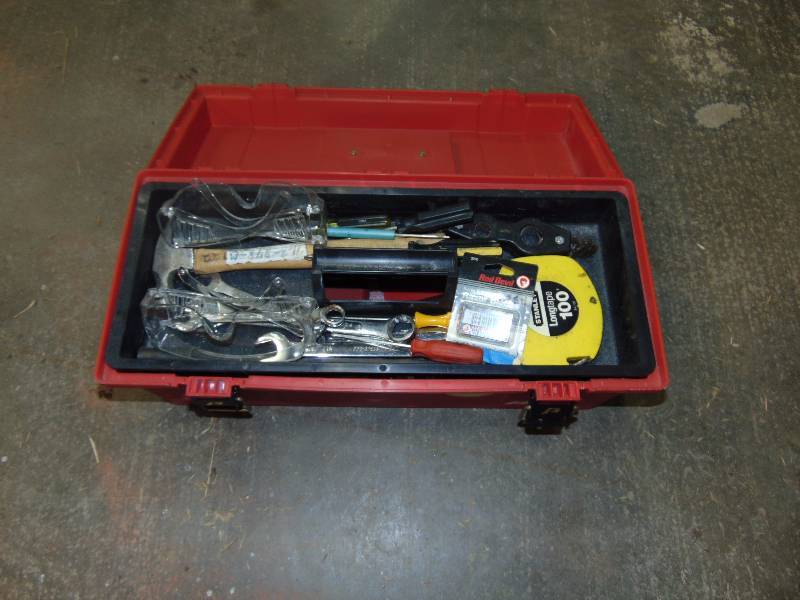 lot 16 image: Tool Box With Contents