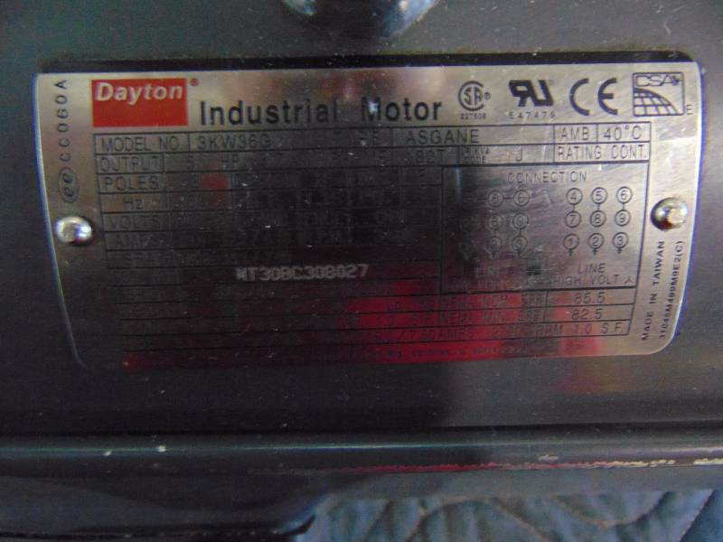 lot 38 image: Dayton Electric Motor