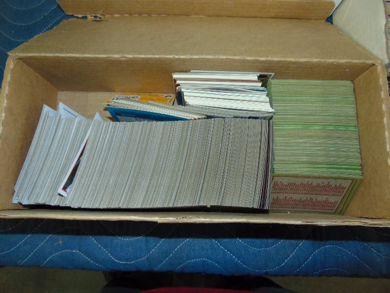 lot 46 image: Lot of Sports Cards With Cardboard Cases