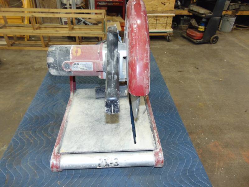 lot 64 image: Electric MK-PX3 Paver Saw With Diamond Blade