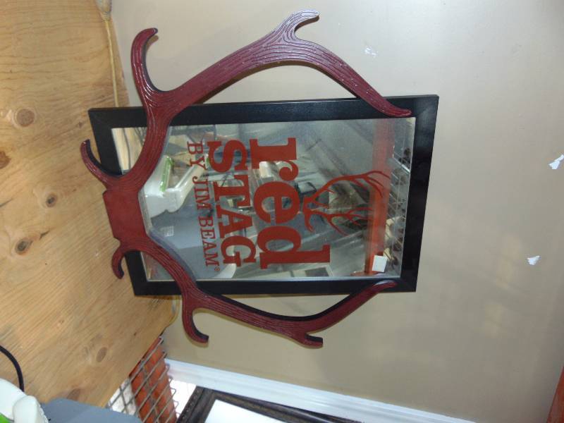 lot 67 image: Red Stag Collectible Mirror