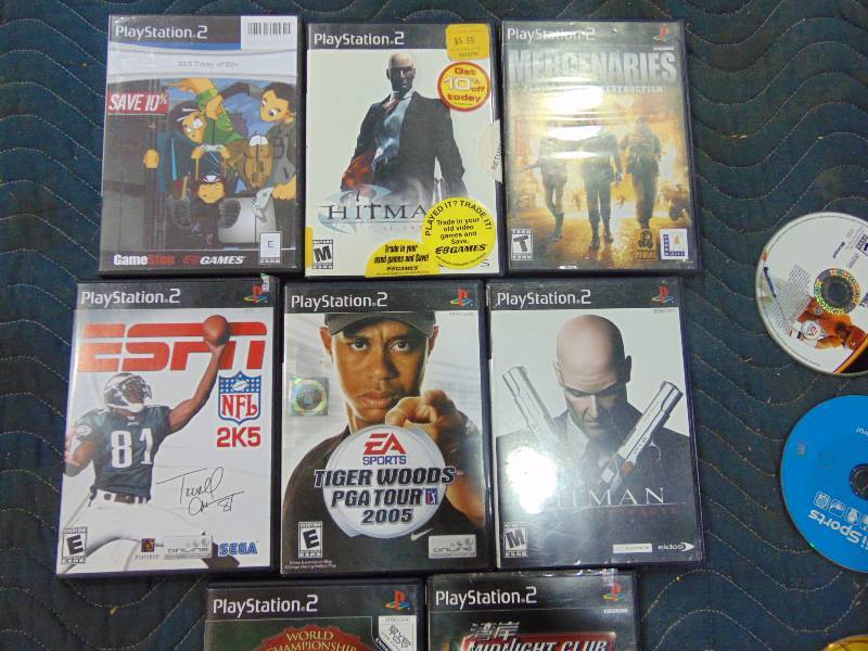 lot 101 image: Lot of Playstation 2 games