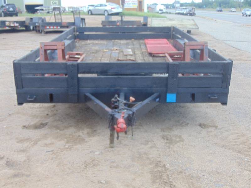 lot 1 image: 16 Homemade Dual Axle Trailer