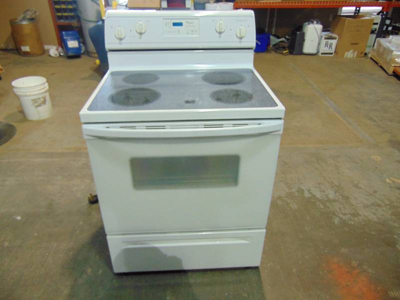 lot 168 image: Whirlpool Flat Top StoveOven
