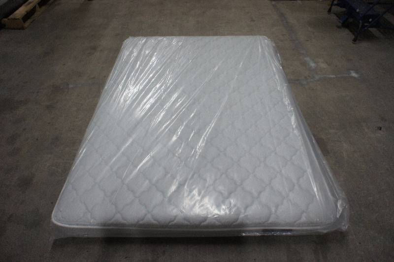 lot 26 image: New - Full Size - Serta Pedic Low Profile 5 Thick  - Mattress - MSRP $ 799.99