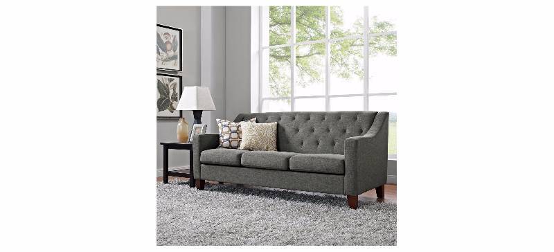lot 12 image: New Felton Tufted Sofa - Threshold