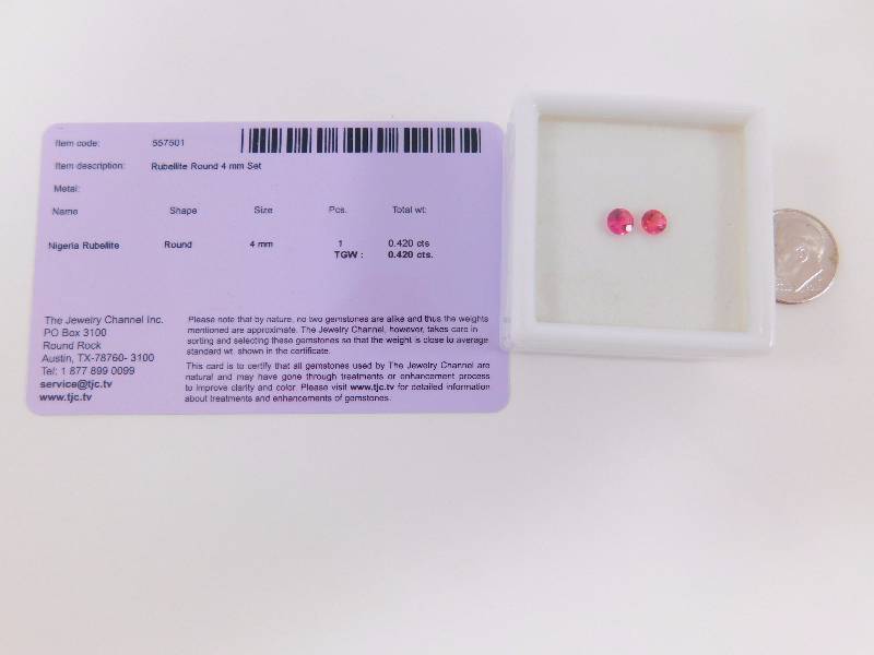 Rubellite .42 ct
