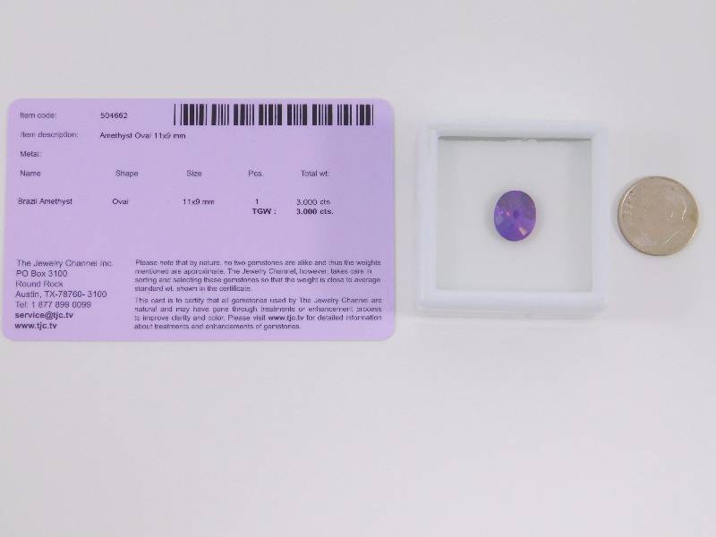 Amethyst 3 ct