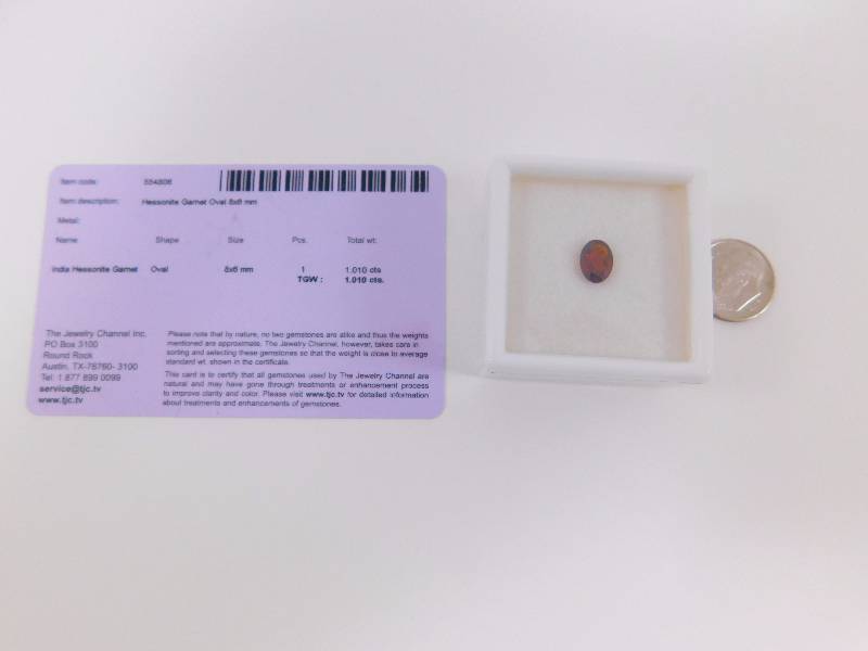 Hessonite Garnet 1.01 ct