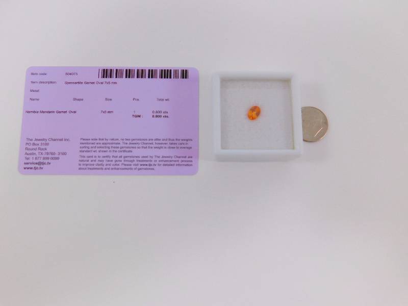 Spessartite Garnet .8 ct