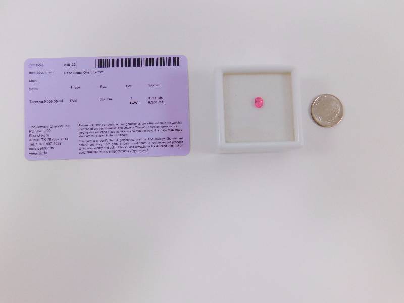 Rose Spinel .3 ct