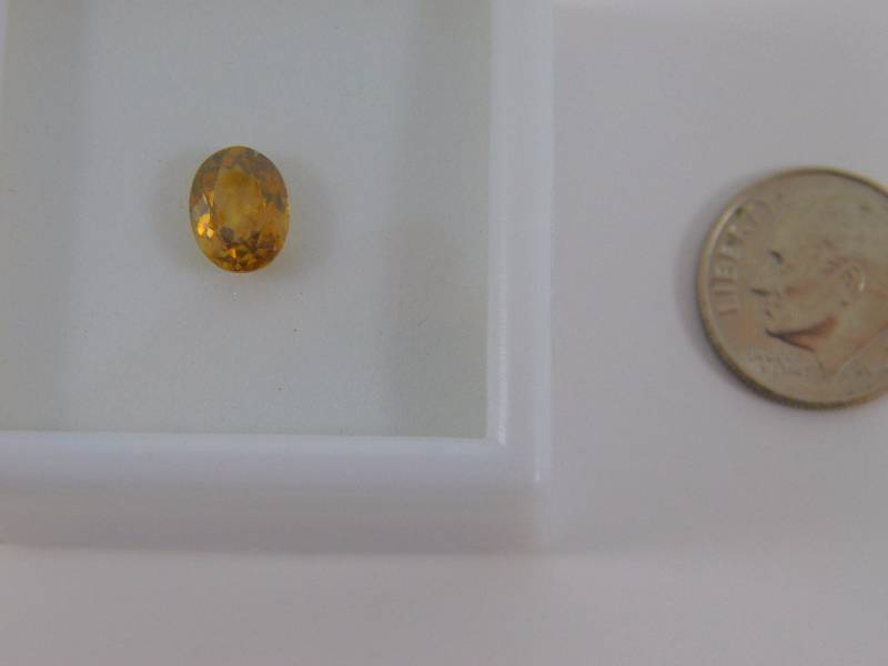 Yellow Zircon 1.95 ct