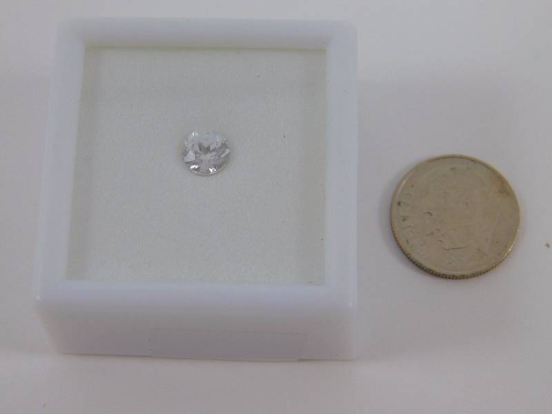 White Zircon 1 ct