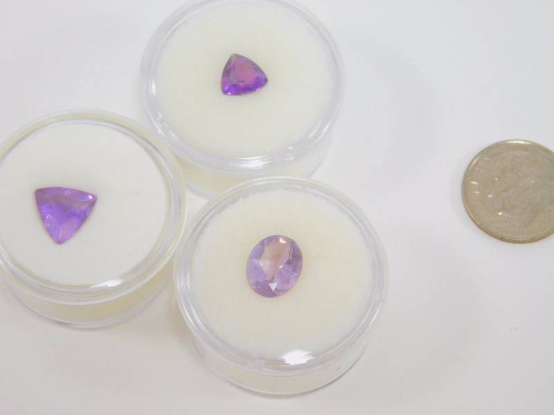 (3) Amethyst 5.04 ct