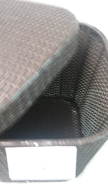 lot 16 image: Patio Wicker End Table,