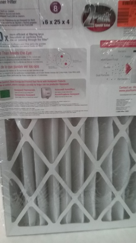 lot 40 image: Honeywell Air Filter 2 Pack