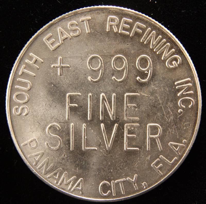 1 TROY OZ. .999 FINE SILVER VINTAGE NAPA SE REFINING